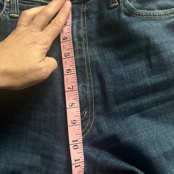 Mother High waisted rider ankle fray. Size 30. Wicked wildflower - Picture 7 of 13